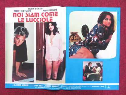 NO SIAM COME LE LUCCIOLE - C ITALIAN FOTOBUSTA POSTER ROBERT HOFFMAN 1976