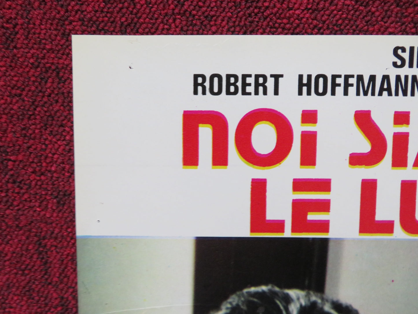 NO SIAM COME LE LUCCIOLE - C ITALIAN FOTOBUSTA POSTER ROBERT HOFFMAN 1976