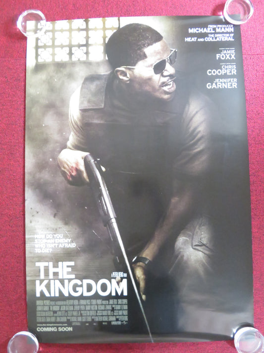 THE KINGDOM US ONE SHEET ROLLED POSTER JAMIE FOXX CHRIS COOPER 2007