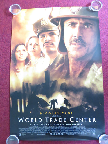 WORLD TRADE CENTER US ONE SHEET ROLLED POSTER NICOLAS CAGE MARIA BELLO 2006