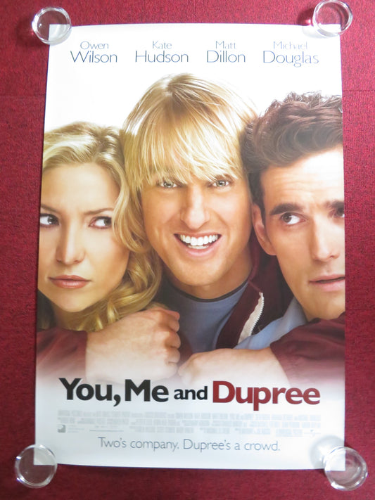 YOU, ME AND DUPREE - B US ONE SHEET ROLLED POSTER OWEN WILSON KATE HUDSON 2006