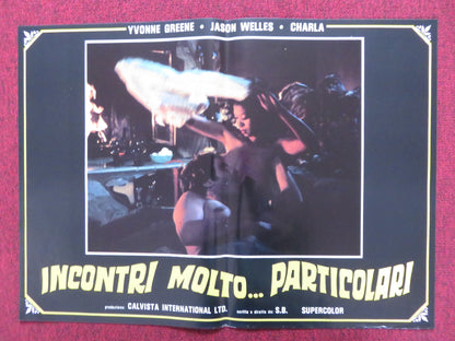 COUNT THE WAYS - B ITALIAN FOTOBUSTA POSTER MIMI ZUBER TYLER REYNOLDS 1975