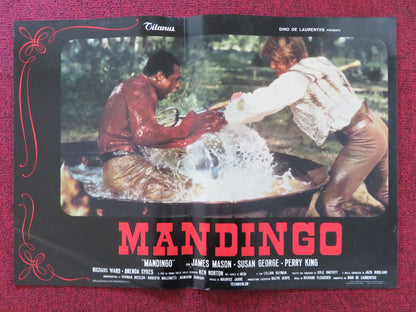 MANDINGO - D ITALIAN FOTOBUSTA POSTER JAMES MASON SUSAN GEORGE 1975