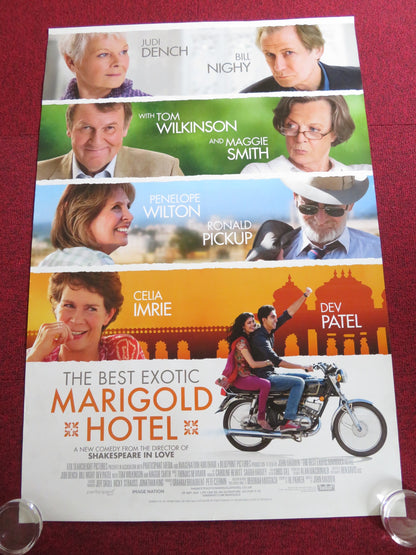 THE BEST EXOTIC MARIGOLD HOTEL US ONE SHEET ROLLED POSTER JUDI DENCH 2011