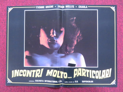 COUNT THE WAYS - C ITALIAN FOTOBUSTA POSTER MIMI ZUBER TYLER REYNOLDS 1975