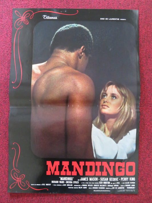 MANDINGO - E ITALIAN FOTOBUSTA POSTER JAMES MASON SUSAN GEORGE 1975