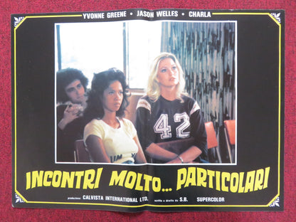 COUNT THE WAYS - F ITALIAN FOTOBUSTA POSTER MIMI ZUBER TYLER REYNOLDS 1975