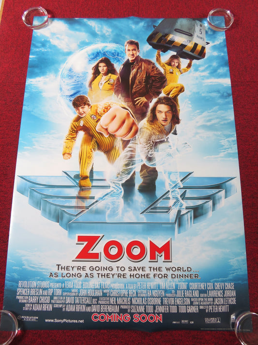 ZOOM US ONE SHEET ROLLED POSTER TIM ALLEN COURTENAY COX 2006