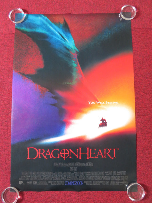 DRAGONHEART US ONE SHEET ROLLED POSTER DENNIS QUAID DAVID THEWLIS 1996