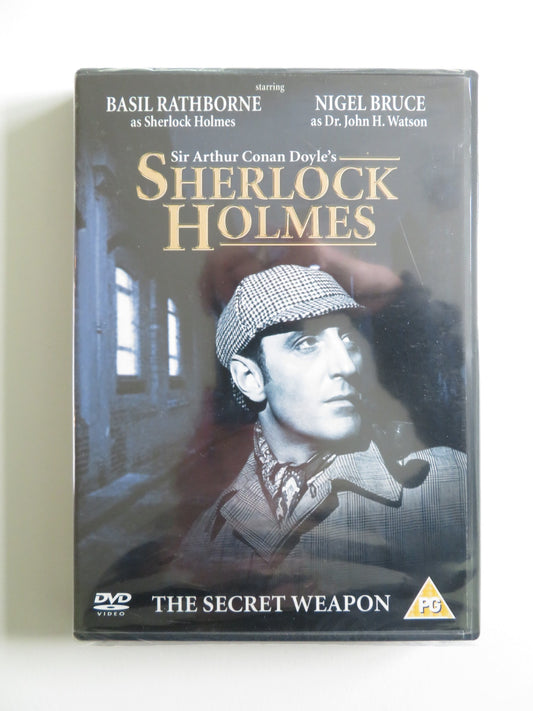 SHERLOCK HOLMES AND THE SECRET WEAPON (DVD) BASIL RATHBONE 1942 REGION ALL