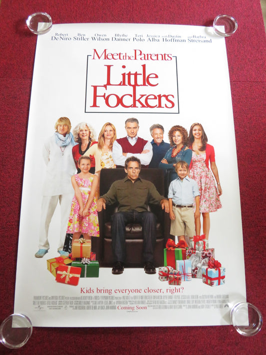 LITTLE FOCKERS- B US ONE SHEET ROLLED POSTER ROBERT DE NIRO BEN STILLER 2010