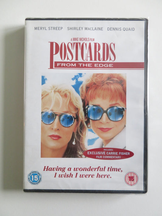 POSTCARDS FROM THE EDGE (DVD) MERYL STREEP SHIRLEY MACLAINE 1990 REGION 2