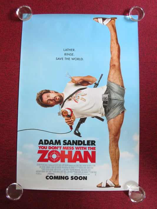 YOU DON'T MESS WITH THE ZOHAN US ONE SHEET ROLLED POSTER ADAM SANDLER 2008