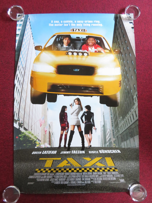 TAXI - B US ONE SHEET ROLLED POSTER QUEEN LATIFAH JIMMY FALLON 2004