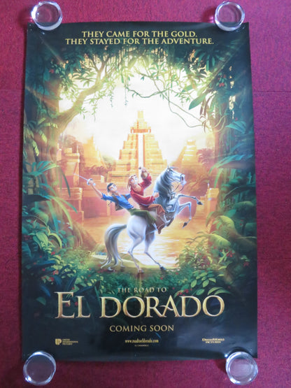 THE ROAD TO EL DORADO US ONE SHEET ROLLED POSTER KEVIN KLINE K. BRANAGH 2000