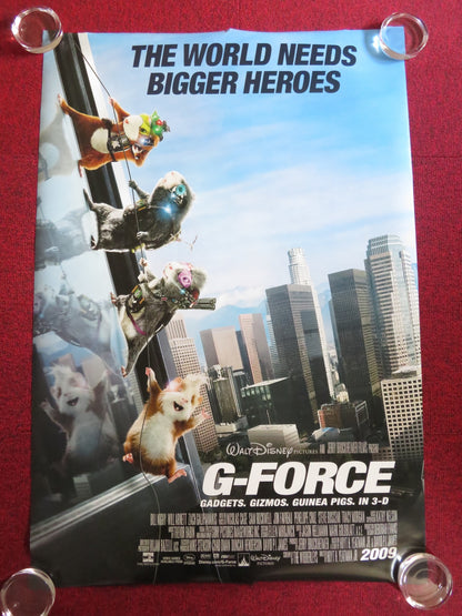 G-FORCE - B US ONE SHEET ROLLED POSTER DISNEY BILL NIGHY WILL ARNETT 2009