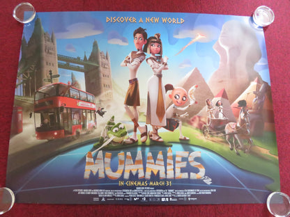 MUMMIES UK QUAD ROLLED POSTER HUGH BONNEVILLE CELIA IMRIE 2023