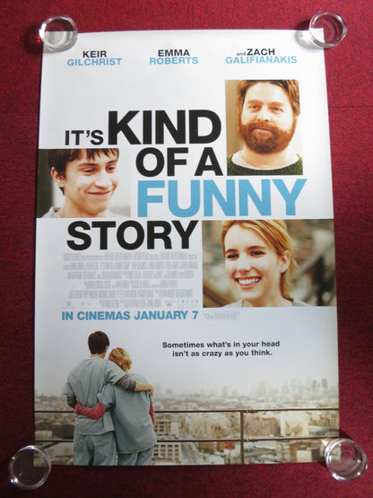 IT'S KIND OF A FUNNY STORY US ONE SHEET ROLLED POSTER KEIR GILCHRIST 2010