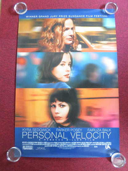 PERSONAL VELOCITY US ONE SHEET ROLLED POSTER KYRA SEDGWICK FAIRUZA BALK 2002