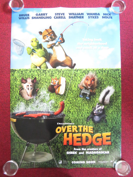 OVER THE HEDGE - B US ONE SHEET ROLLED POSTER BRUCE WILLIS STEVE CARELL 2006