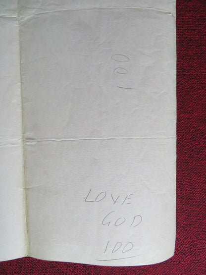 THE LOVE GOD? UK QUAD ROLLED POSTER DON KNOTTS ANNDE FRANCIS 1969