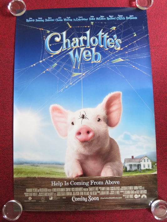 CHARLOTTE'S WEB US ONE SHEET ROLLED POSTER JULIA ROBERTS STEVE BUSCEMI 2006