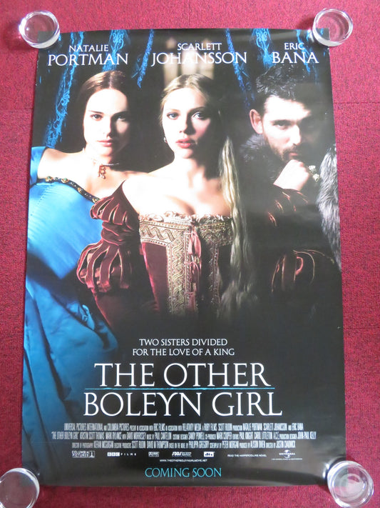 THE OTHER BOLYEYN GIRL US ONE SHEET ROLLED POSTER PORTMAN JOHANSSON 2008