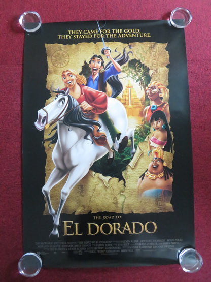 THE ROAD TO EL DORADO - C US ONE SHEET ROLLED POSTER KLINE KENNETH BRANAGH 2000