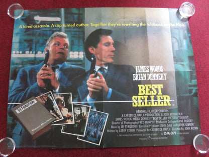 BEST SELLER UK QUAD ROLLED POSTER JAMES WOODS BRIAN DENNEHY 1987