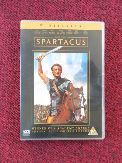 SPARTACUS (DVD) KIRK DOUGLAS LAURENCE OLIVIER 1960 REGION 2