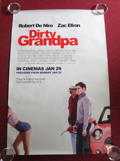 DIRTY GRANDPA US ONE SHEET ROLLED POSTER ROBERT DE NIRO ZAC EFRON 2016