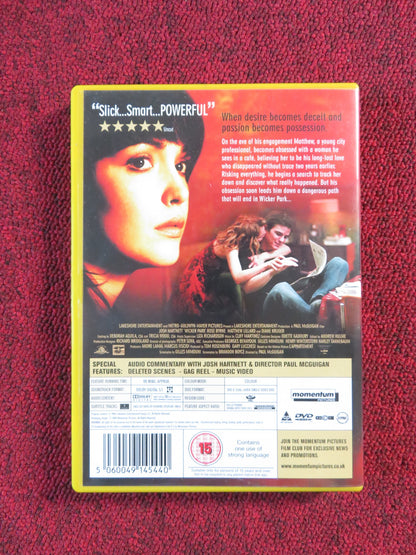 WICKER PARK (DVD) JOSH HARTNETT ROSE BYRNE 2004 REGION 2