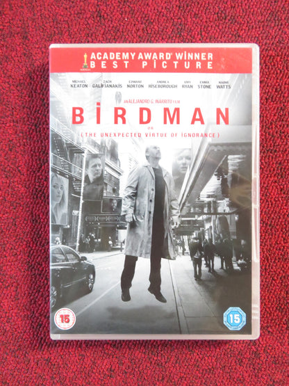 BIRDMAN (DVD) MICHAEL KEATON EMMA STONE 2014 REGION 2