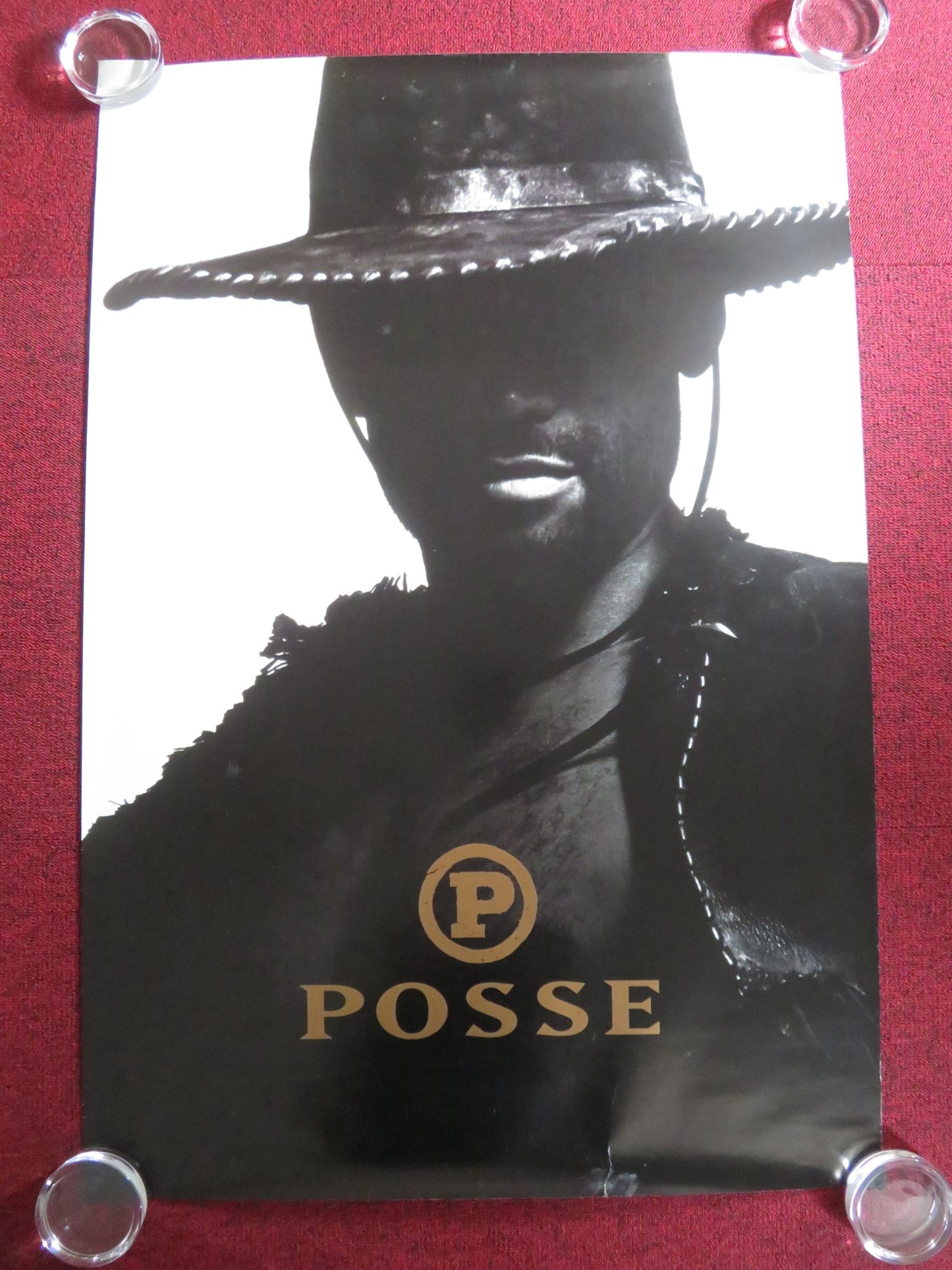 POSSE US ONE SHEET ROLLED POSTER STEPHEN BALDWIN PAUL BARTEL 1993