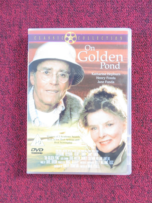 ON GOLDEN POND (DVD) KATHARINE HEPBURN HENRY FONDA 1981 REGION 2