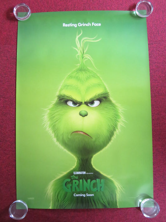 THE GRINCH - A US ONE SHEET ROLLED POSTER BENEDICT CUMBERBATCH SEELY 2018