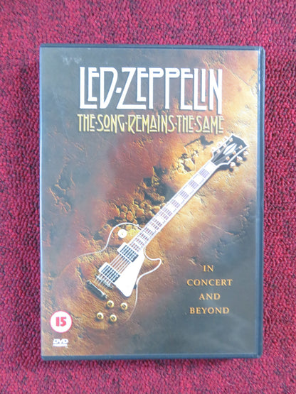 LED ZEPPELIN -THE SONG REMAINS THE SAME (DVD) ROBERT PLANT 1976 REGION 2