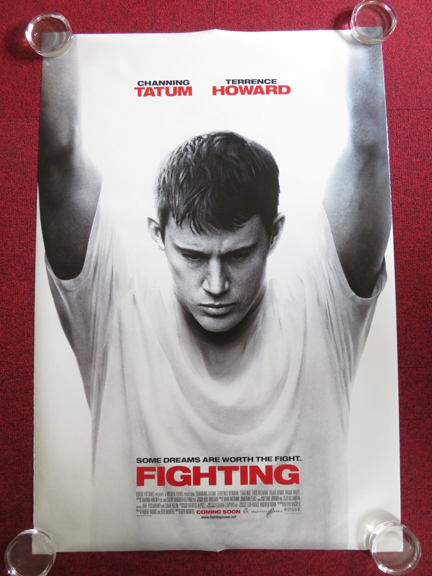 FIGHTING - B US ONE SHEET ROLLED POSTER CHANNING TATUM TERRENCE HOWARD 2009