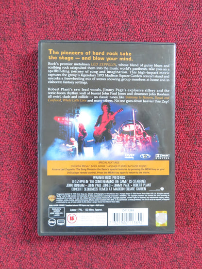 LED ZEPPELIN -THE SONG REMAINS THE SAME (DVD) ROBERT PLANT 1976 REGION 2