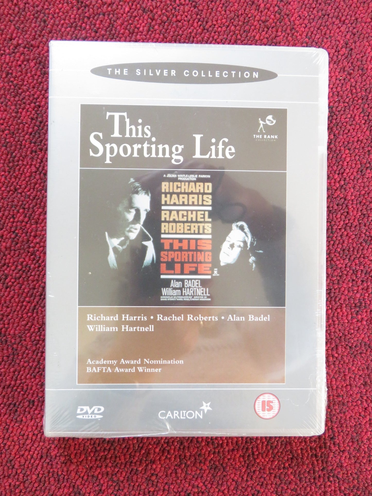 THIS SPORTING LIFE (DVD) RICHARD HARRIS RACHEL ROBERTS 1963 REGION 2