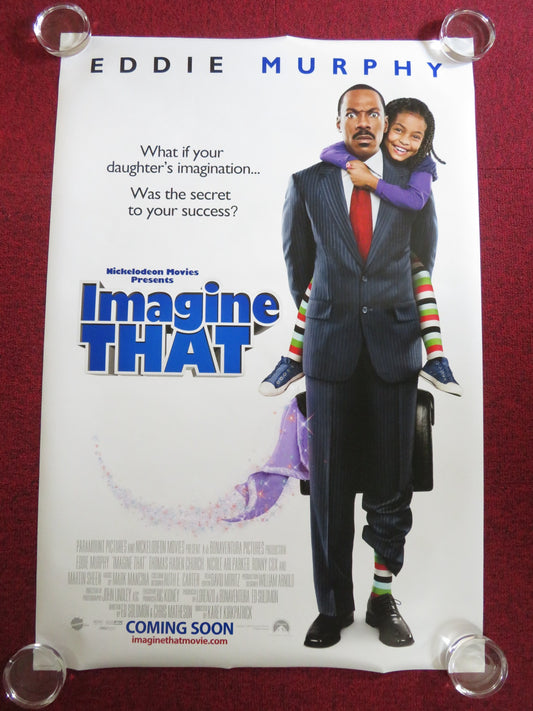 IMAGINE THAT US ONE SHEET ROLLED POSTER EDDIE MURPHY THOMAS HADEN CHURCH 2009