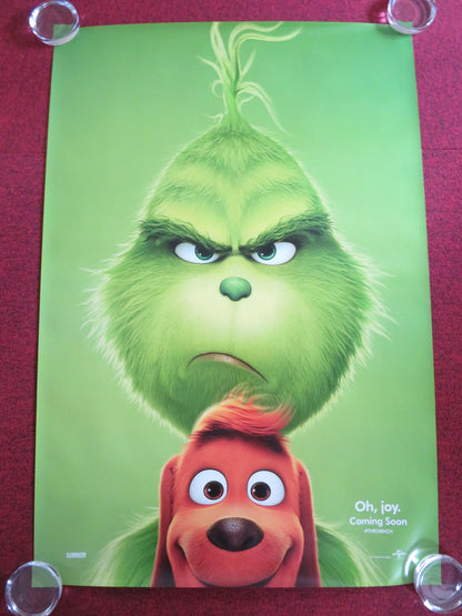 THE GRINCH - B US ONE SHEET ROLLED POSTER CUMBERBATCH CAMERON SEELY 2018