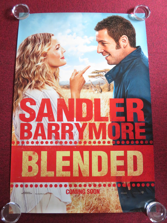 BLENDED US ONE SHEET ROLLED POSTER ADAM SANDLER DREW BARRYMORE 2014