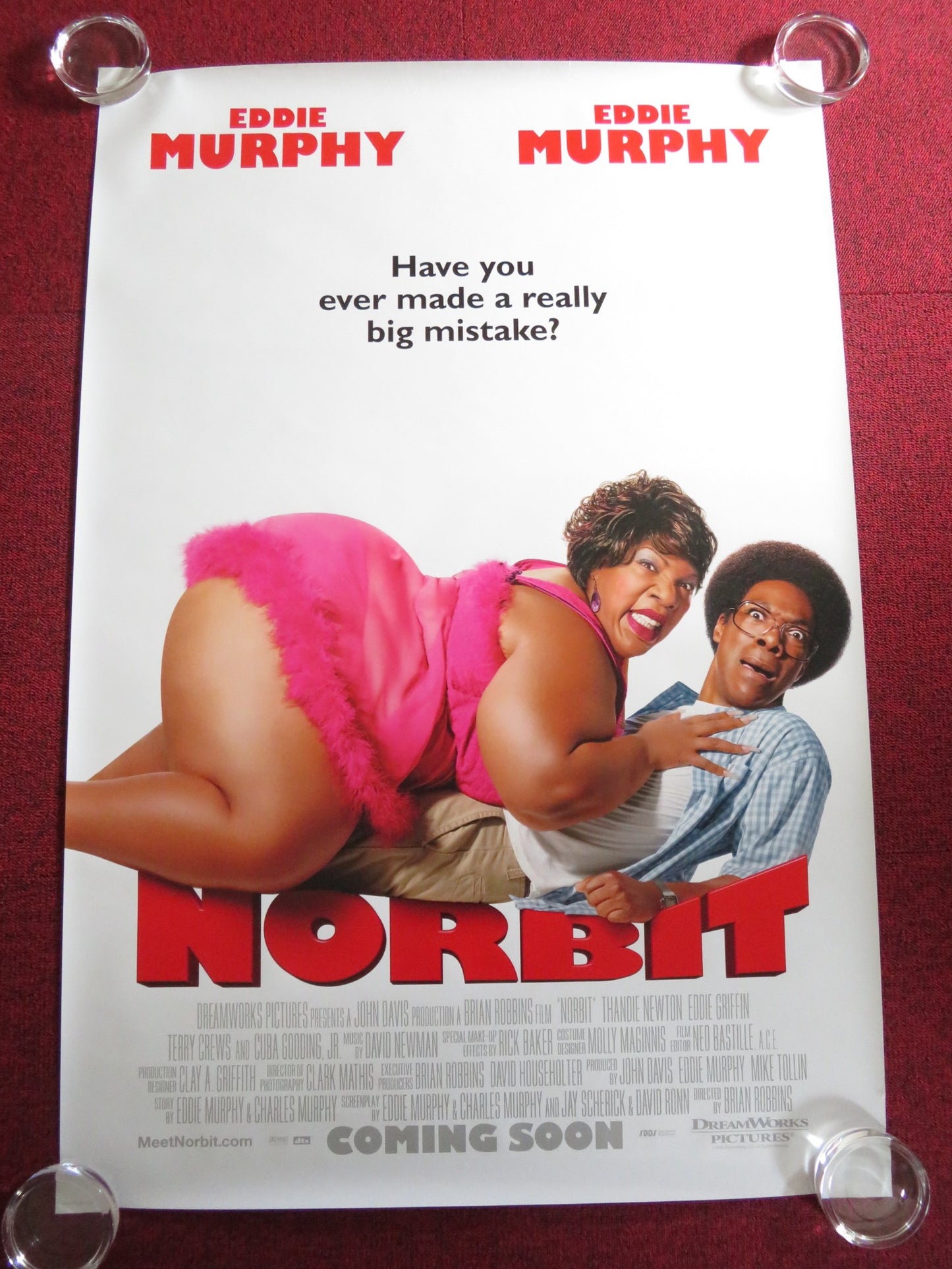 NORBIT US ONE SHEET ROLLED POSTER EDDIE MURPHY THANDIWE NEWTON 2007