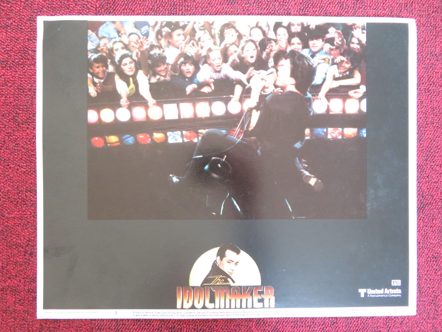 THE IDOLMAKER US LOBBY CARD FULL SET RAY SHARKEY PETER GALLAGHER 1980