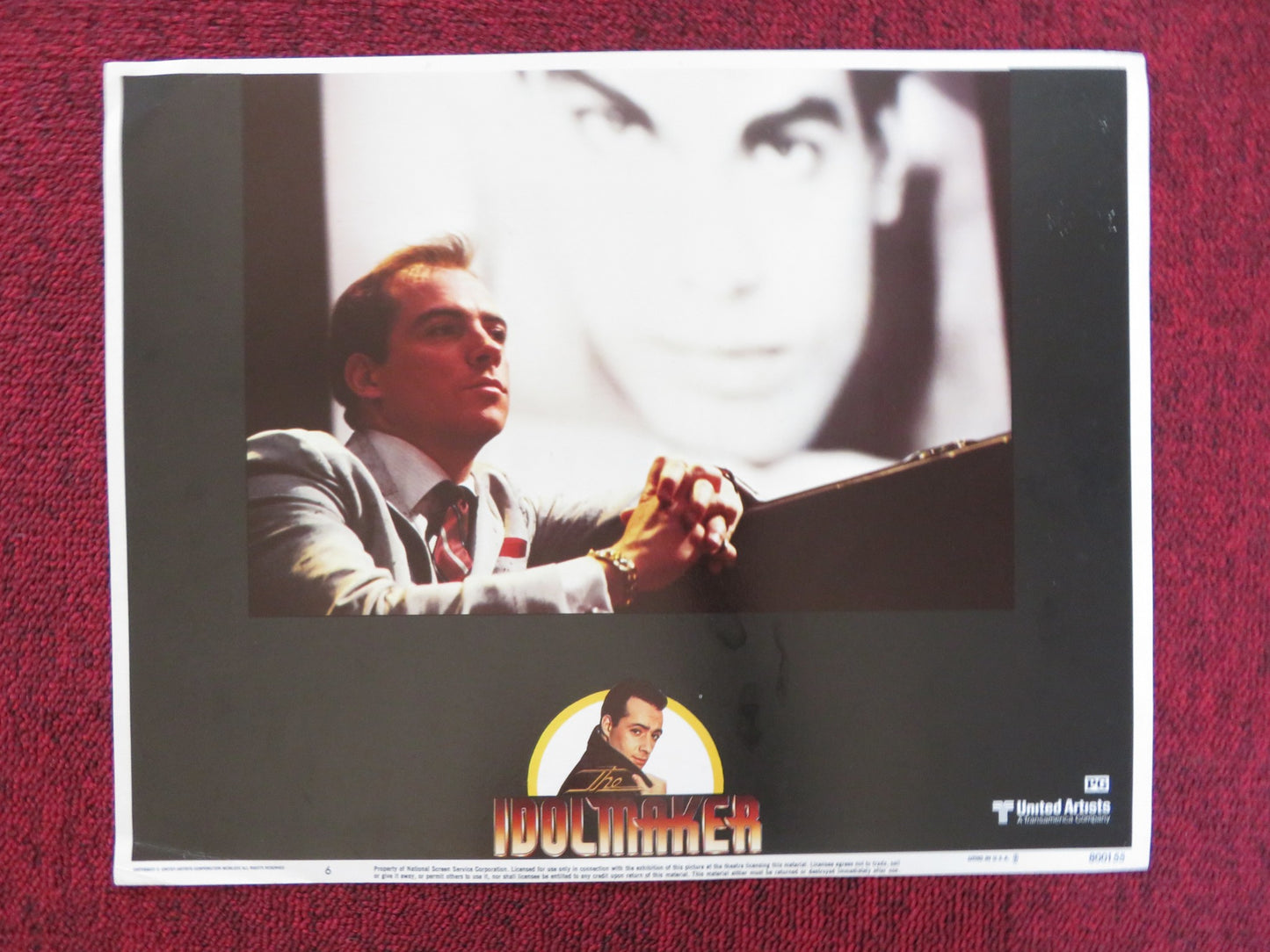 THE IDOLMAKER US LOBBY CARD FULL SET RAY SHARKEY PETER GALLAGHER 1980