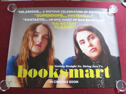 BOOKSMART UK QUAD ROLLED POSTER KAITLYN DEVER BEANIE FELDSTEIN 2019