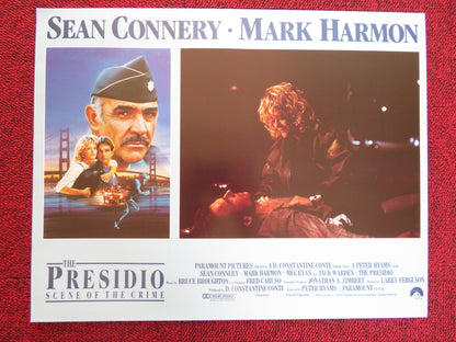 THE PRESIDIO US LOBBY CARD FULL SET SEAN CONNERY MARK HARMON 1988