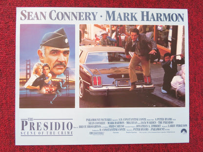 THE PRESIDIO US LOBBY CARD FULL SET SEAN CONNERY MARK HARMON 1988