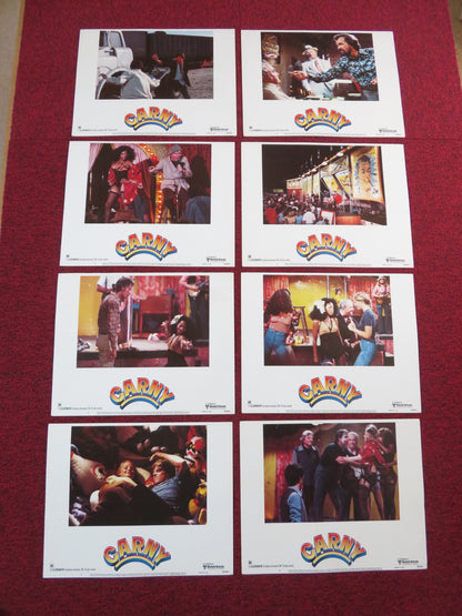 CARNY US LOBBY CARD FULL SET GARY BUSEY JODIE FOSTER 1980